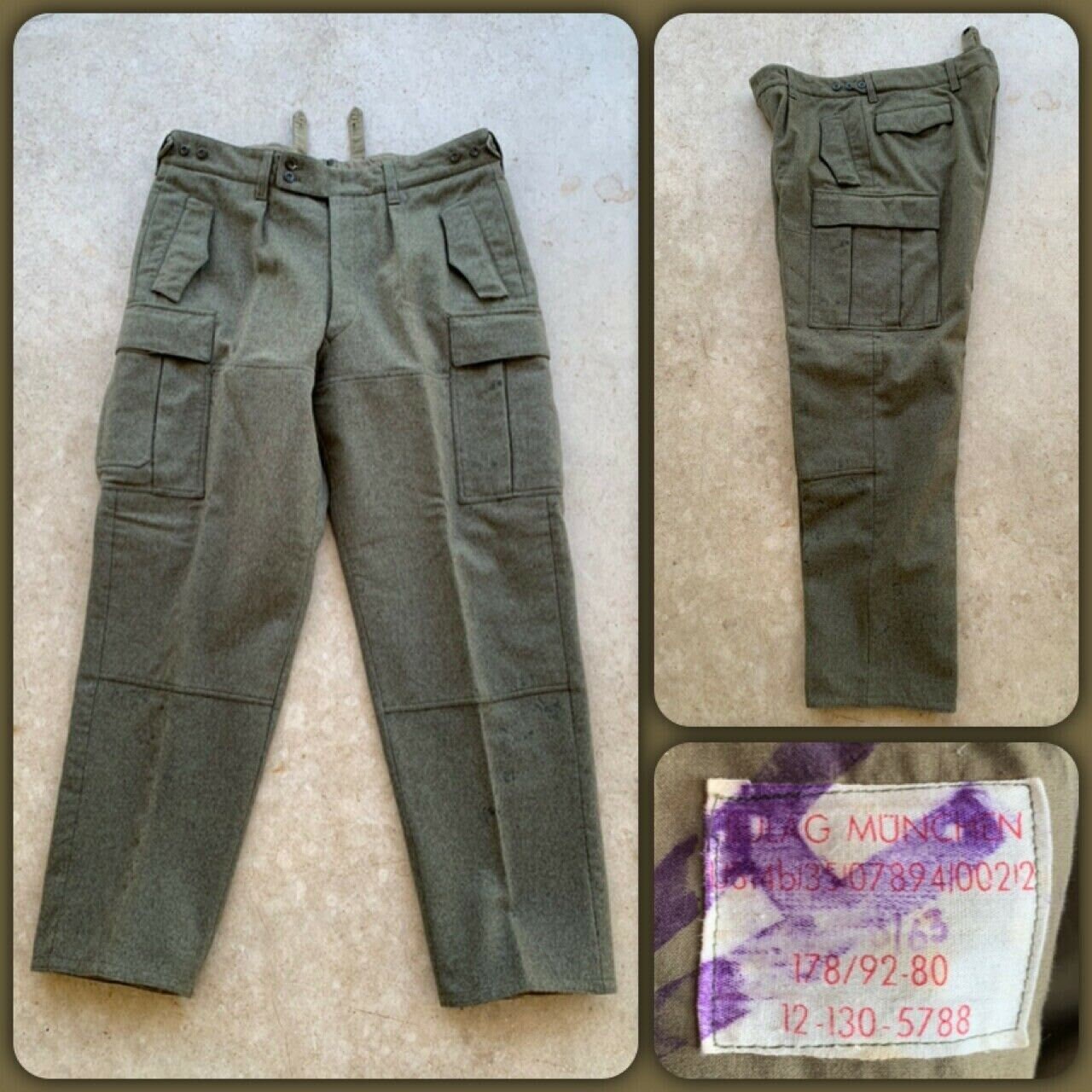 Bulag Munchen German Wool Military 