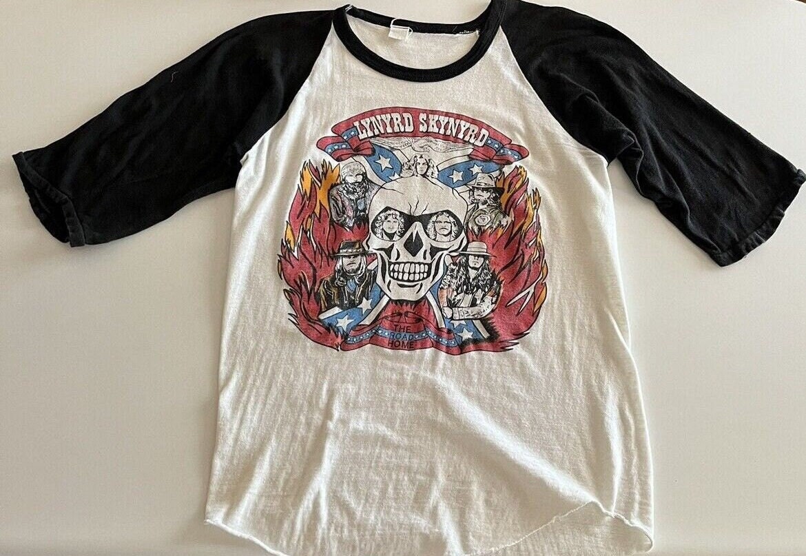（BTSテテさん着用）JUNK FOOD Lynyrd Skynyrd '74 Tシャツ 12uxlyn0005_white_1_medium.jpg