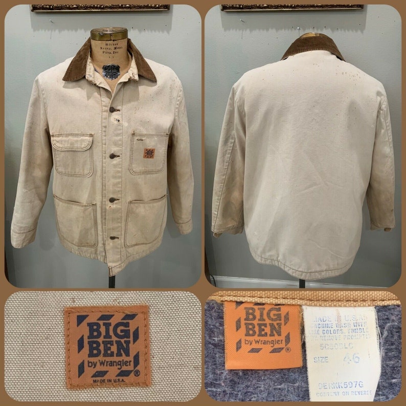 wrangler canvas jacket