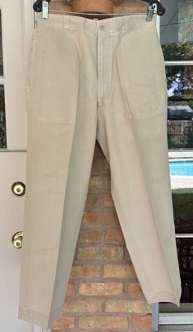 Vintage Army Chinos - Etsy