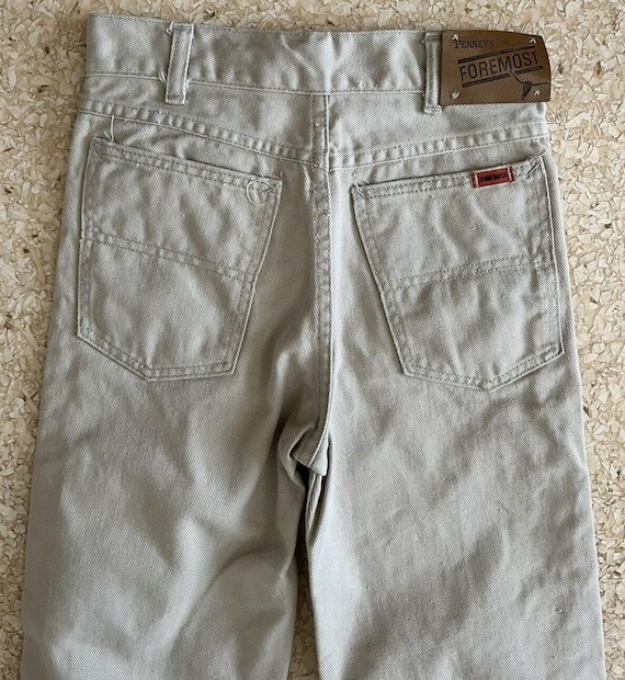 50s 60s PENNEYS FOREMOST Denim Jeans Pants W 24 L 26 Boys USA 