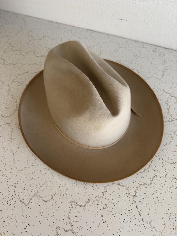 1950s Stetson 3x Beaver Open Road 7 1/4 Fedora Hat