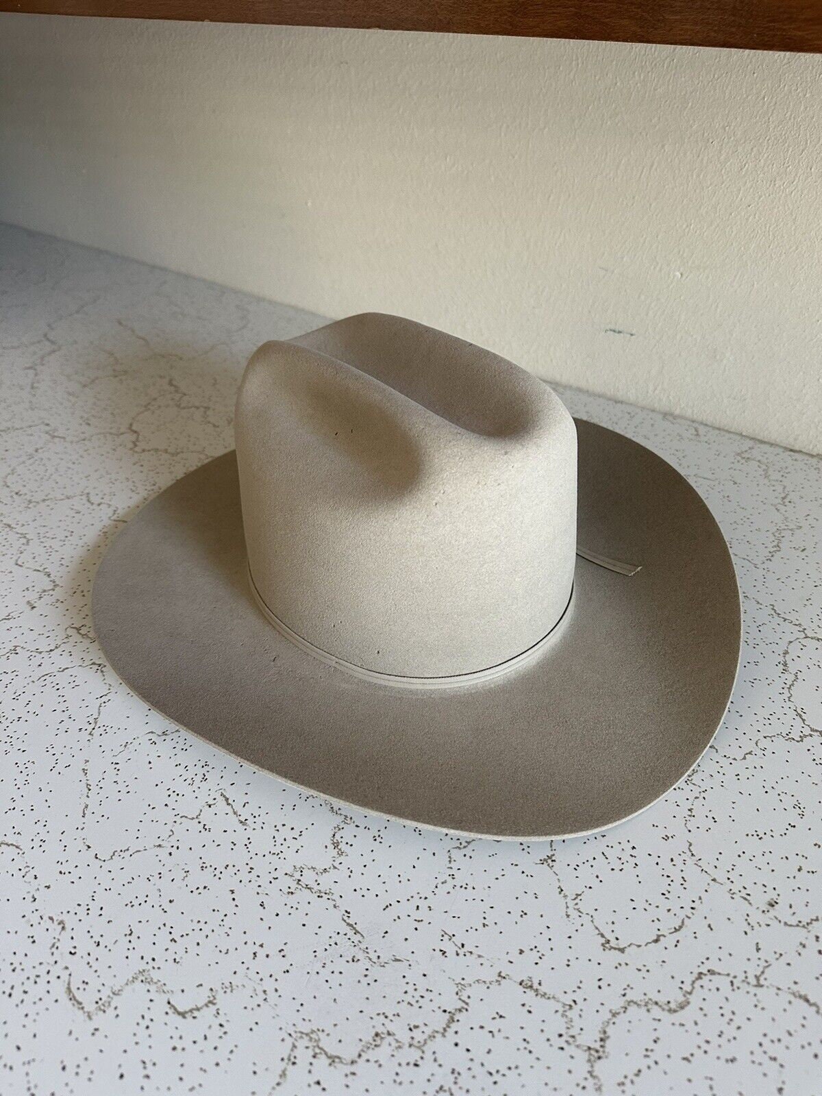 1980s Stetson 4X Beaver Cowboy Hat - Silverbelly Rancher, Size 7 1