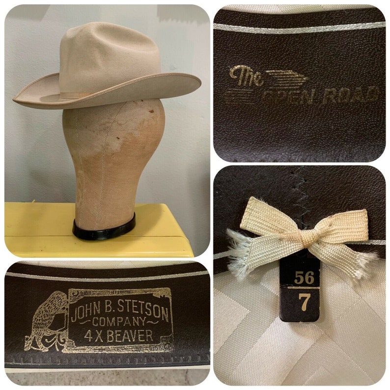 vintage stetson open road