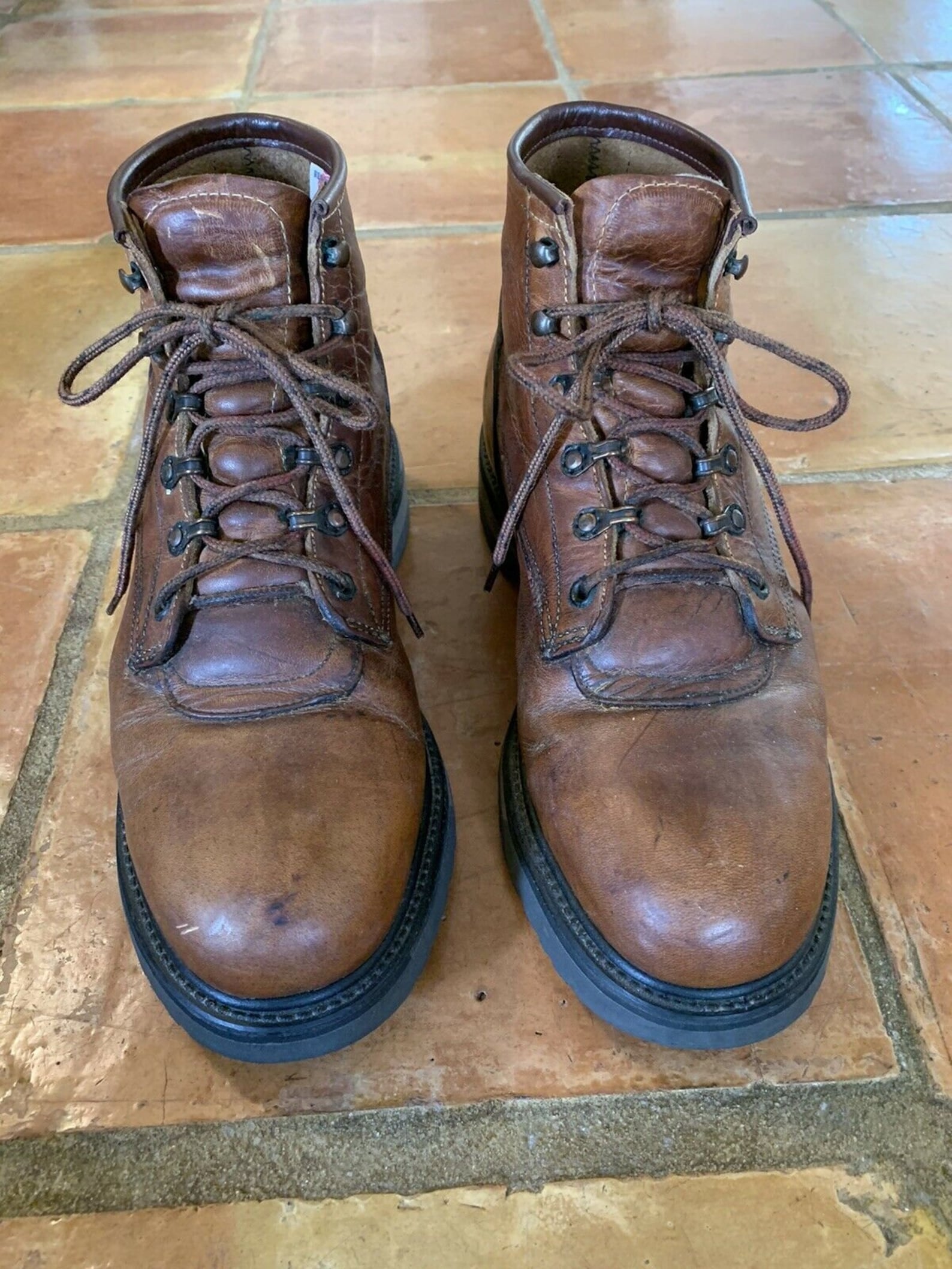 90s RED WING Work Boots Steel Toe Lace Up Ansi Z41 Pt91 2222 | Etsy