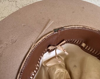 1950s Stetson One Hundred, 100X Beaver Cowboy Hat, Shudde Bros