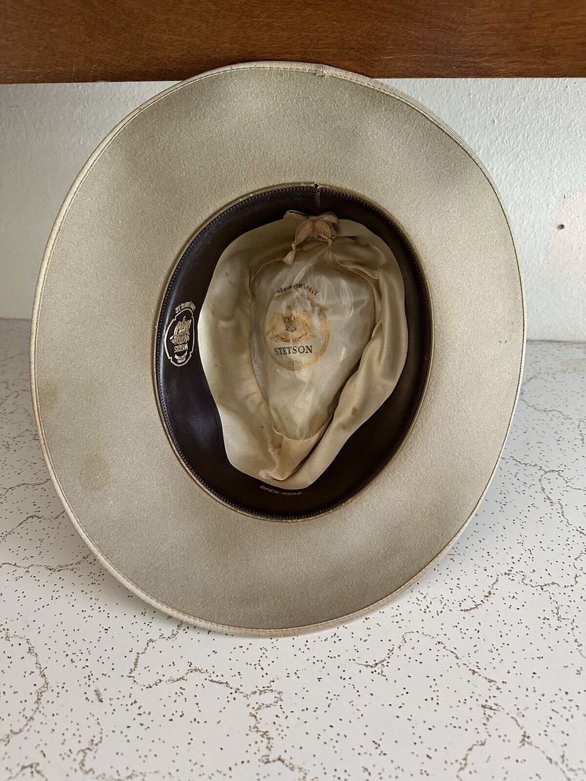1950s 60s Stetson 3x Beaver OPEN ROAD 7 Long OVAL Hat Fedora 1950s 60s Stetson 3x Beaver OPEN ROAD 7 Long OVAL Hat Fedora