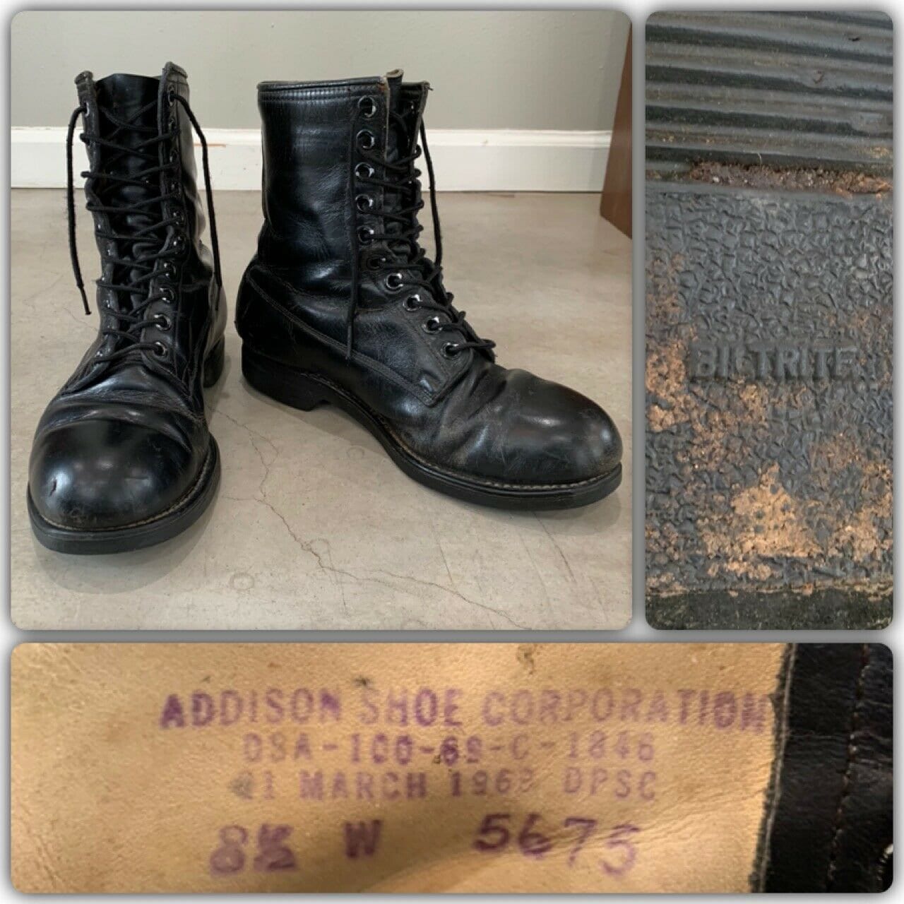 Air Force Flight Combat JUMP BOOTS 