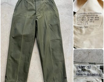 【US ARMY 40s】TROUSERS FIELD COTTON OD s-l400.jpg