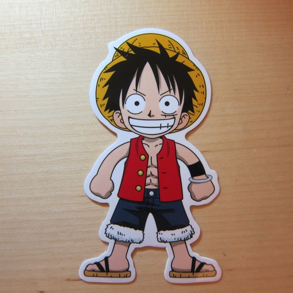 One Piece Sticker, 100% Waterproof Vinyl Sticker, Pop Culture Sticker