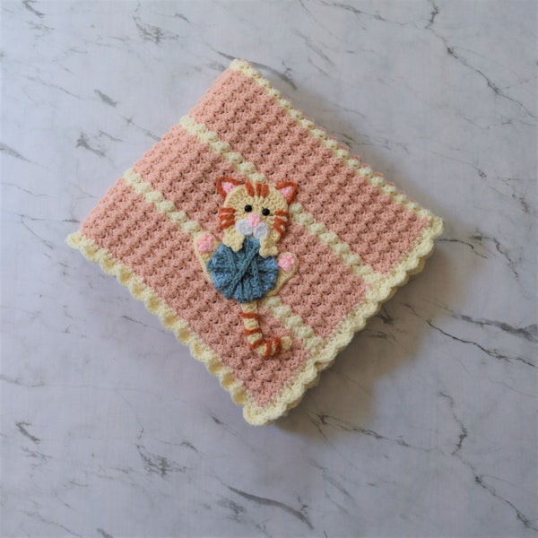 Kitty Baby Blanket Etsy