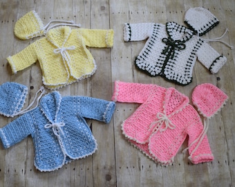 Baby Sweater Sets  ~ Ready to Ship