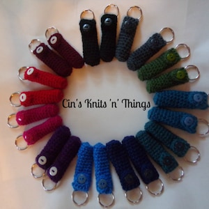Lip Balm Holder - Chapstick Holder KeyChain