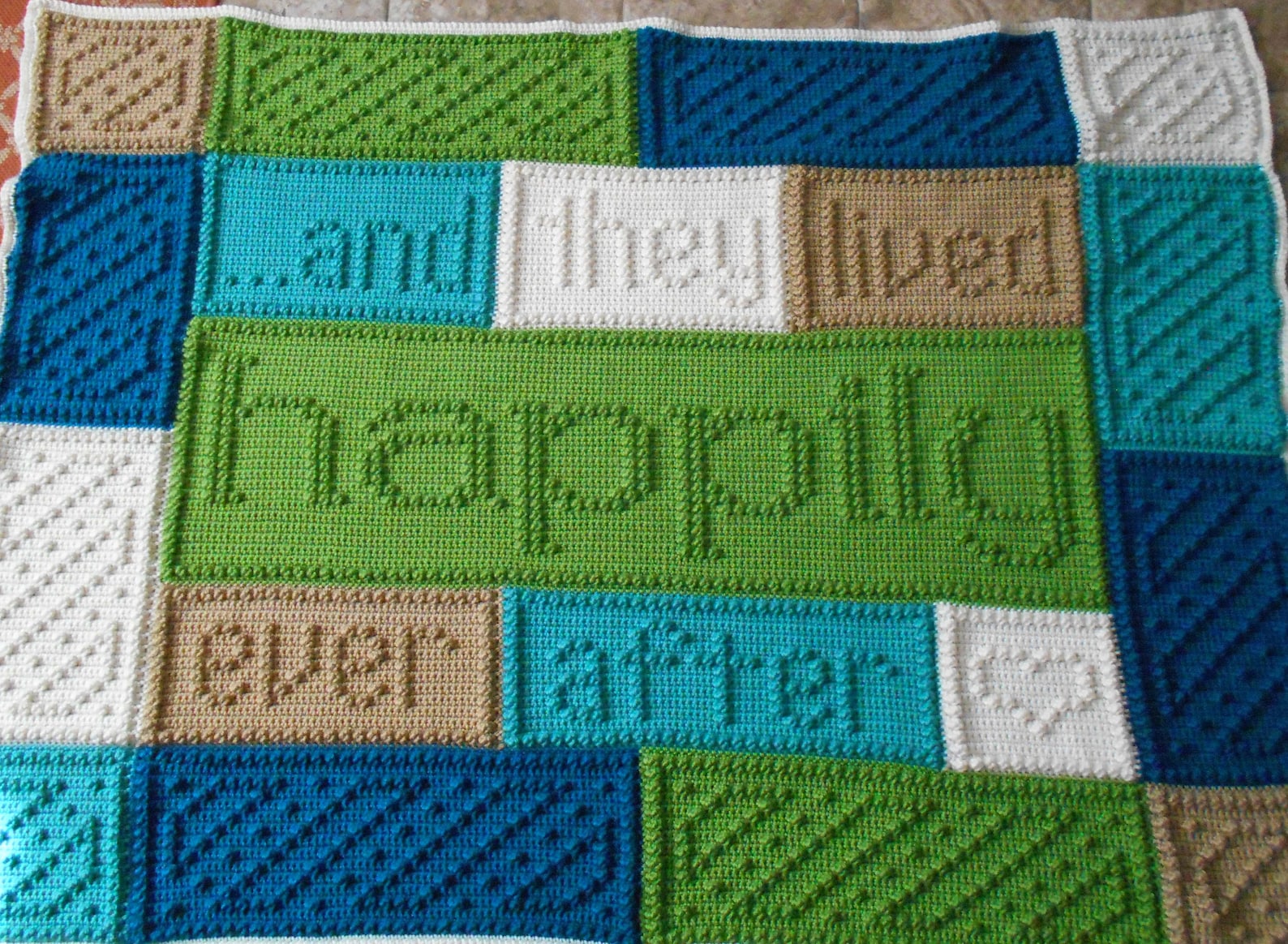 EVER AFTER Pattern For Crocheted Blanket Etsy
