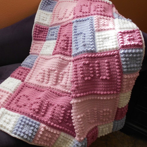 SUNSHINE Pattern for Crocheted Blanket - Etsy