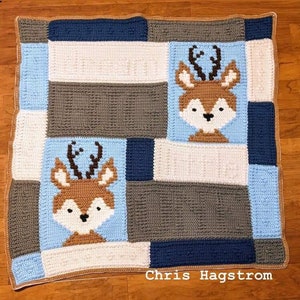 LITTLE ONE pattern for crocheted blanket image 4