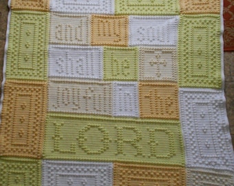 BIBLE BUNDLE patterns for crocheted blankets