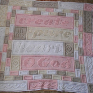 PURE pattern for crocheted blanket