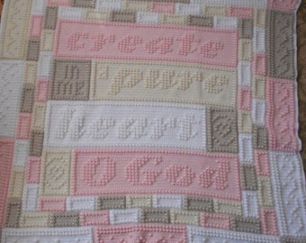 PURE pattern for crocheted blanket