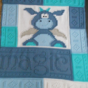 MAGIC pattern for crocheted blanket