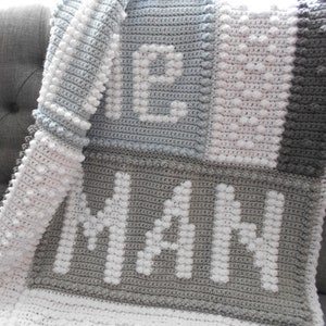 COMFY pattern for crocheted blanket image 3