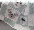 DOGGY pattern for crocheted blanket