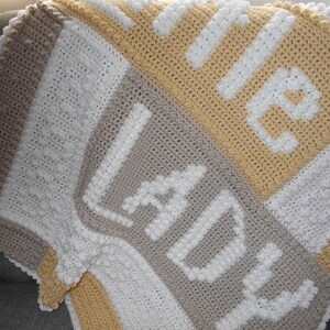COMFY pattern for crocheted blanket image 5