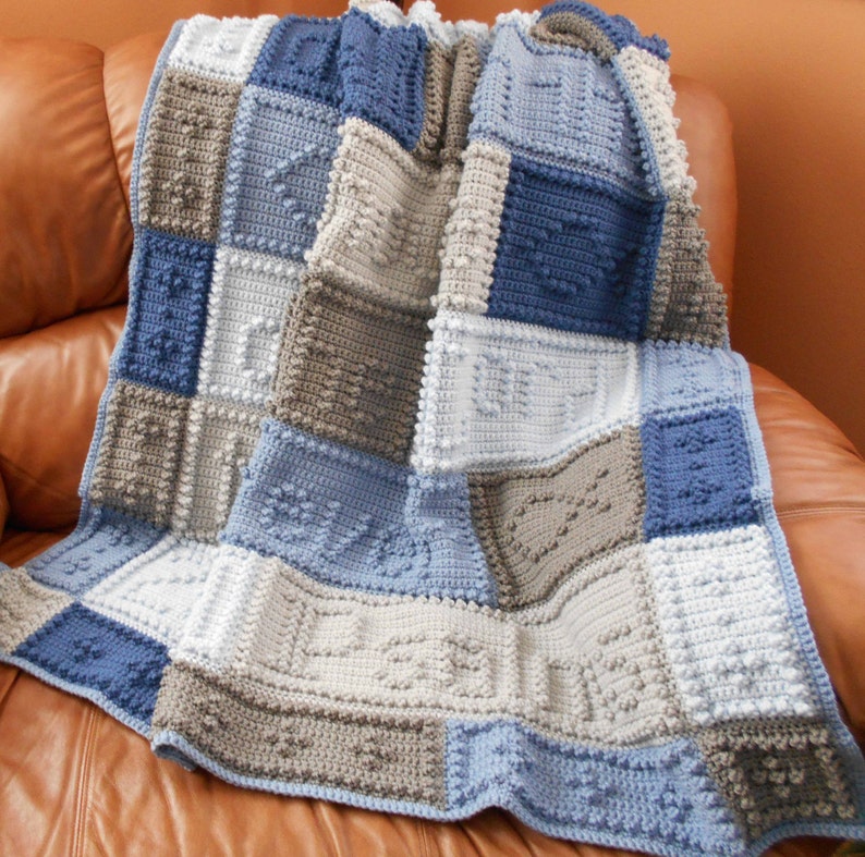 23RD PSALMS Pattern for Crocheted Blanket
