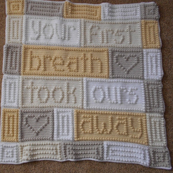 BREATH pattern for crocheted blanket