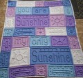 SUNSHINE pattern for crocheted blanket