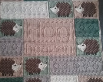 HOG HEAVEN - pattern for crocheted blanket