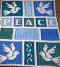 DOVES pattern for crocheted blanket