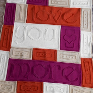 MORE pattern for crocheted blanket