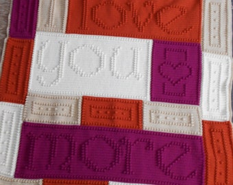 MORE pattern for crocheted blanket