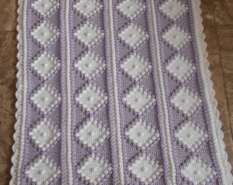 CONFETTI pattern for crocheted blanket