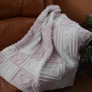 GIFT pattern for crocheted blanket image 2