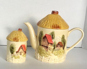 Vintage Marks & Rosenfeld Teapot Cottage Wear
