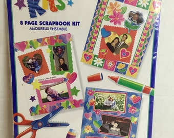 Kits de recuerdos de álbumes de recortes vintage NIP Sweethearts n.° 27376
