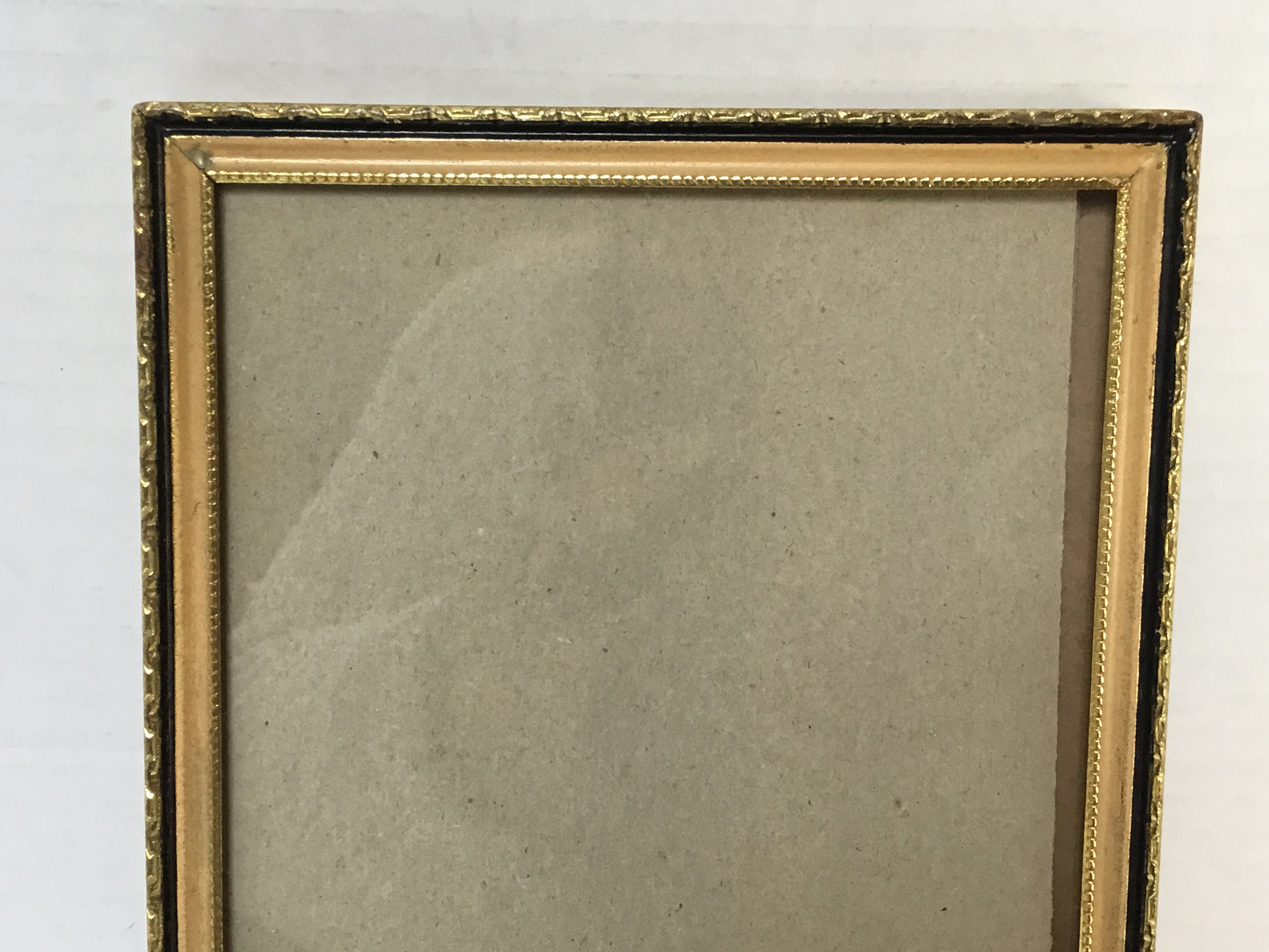 Vintage Gold Ornate 5" X 7" Photo Frame With Glass - Etsy
