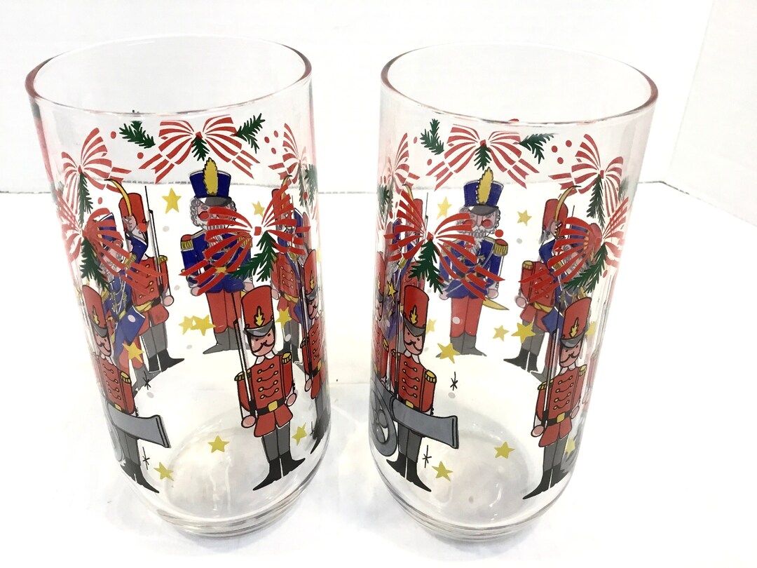 Vintage Nutcracker Ballet Collector Drinking Glasses Etsy