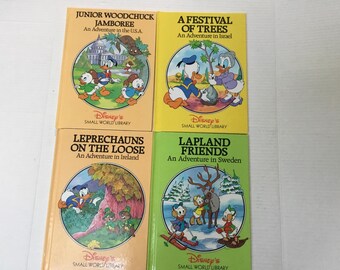 Disney's Small World Library | Set of 6 Vintage Children's Books