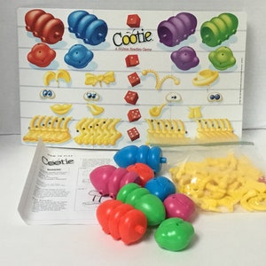 Vintage Games. Cootie/Shakin Scrabble/Chinese Checkers image 8