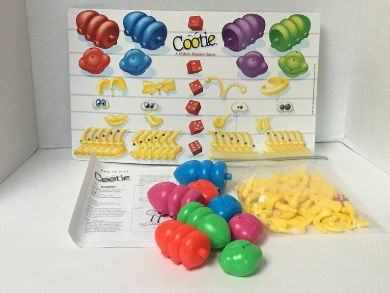 Vintage Games. Cootie/Shakin Scrabble/Chinese Checkers image 8