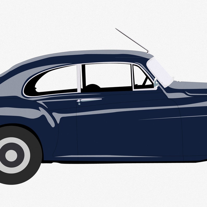 Bentley R-type Continental 1952 BIG POSTER 19x13 Inches on - Etsy