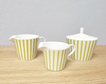 メリタ「チューリッヒ」コーヒーポット、シュガーボウル、ミルクジャグ 