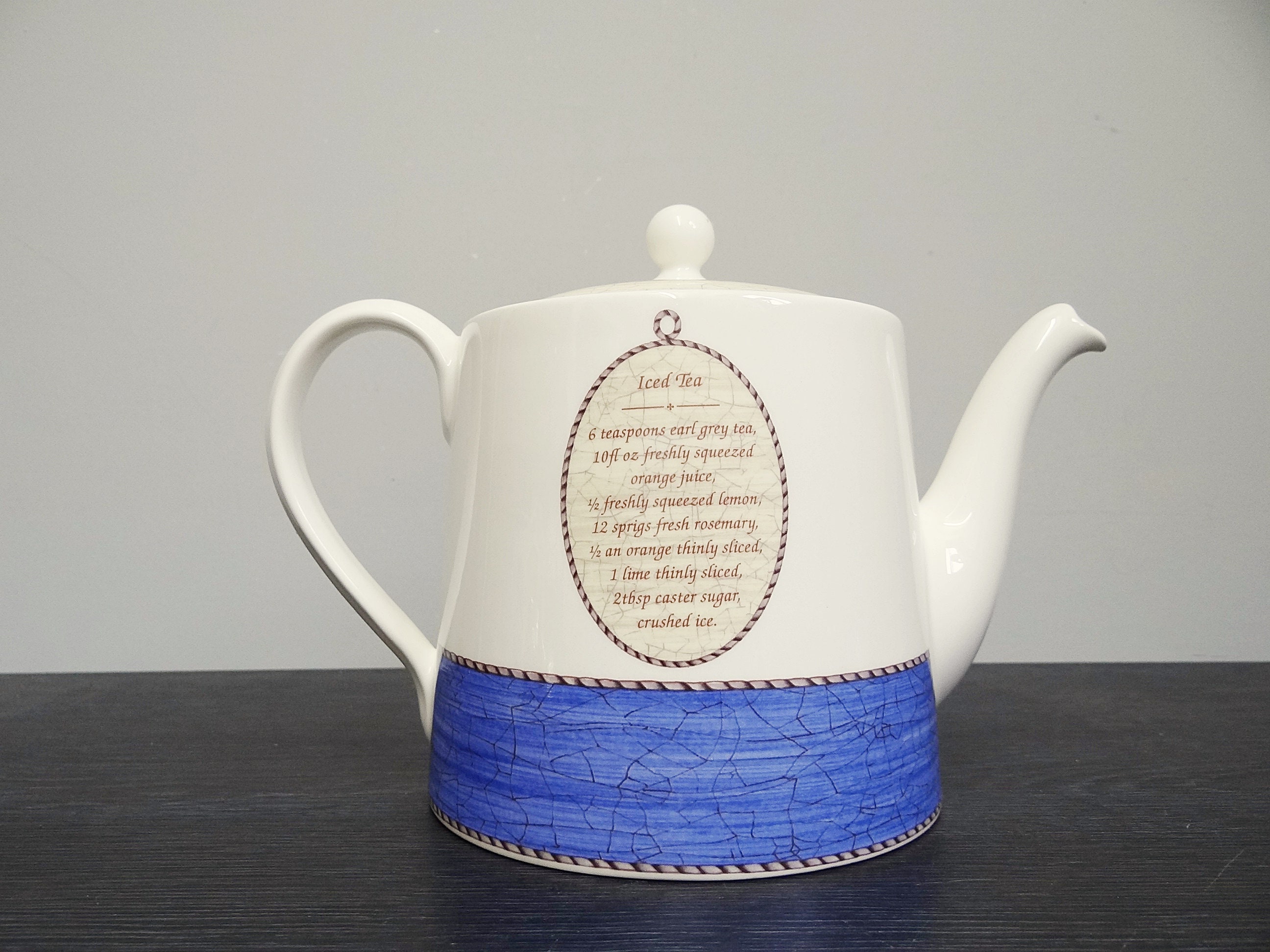 Wedgewood teapot Sarahs Garden 1.2 l from the 90s Etsy