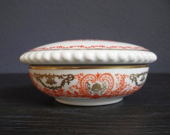 Antique Rosenthal pearl-rimmed box, 1920s/30s