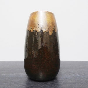 Carl Fischer Bürgel Art Deco Vase 576 crystalline running glaze
