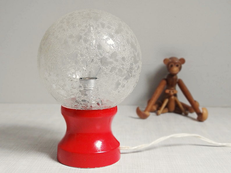 Vintage Ball Lamp 70s