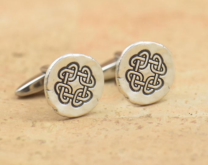 Celtic knot sterling silver cufflinks.Men accessories,Stainless steel, Runes Cufflinks Celtic Cufflinks